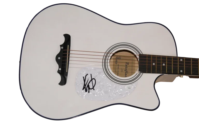 KIP MOORE SIGNED AUTOGRAPH FULL SIZE ACOUSTIC GUITAR - UP ALL NIGHT W/ JSA COA