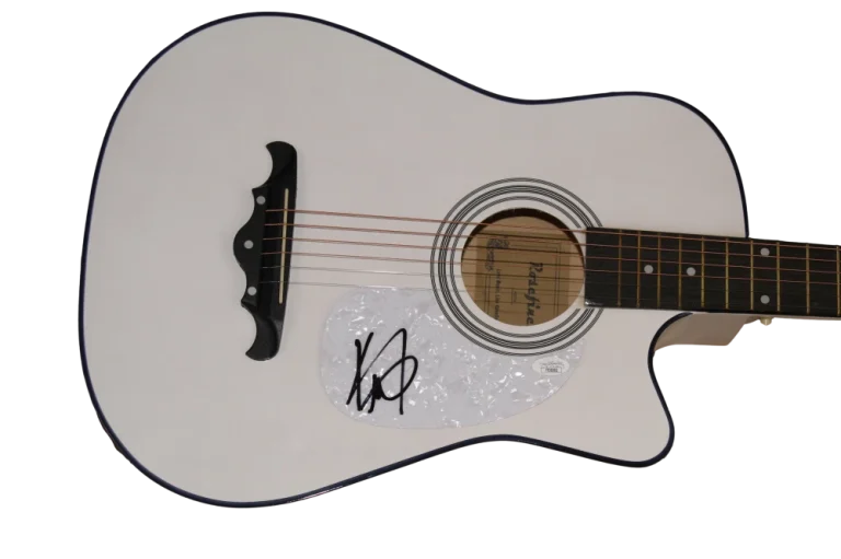 KIP MOORE SIGNED AUTOGRAPH FULL SIZE ACOUSTIC GUITAR - WILD ONES SINGER JSA COA