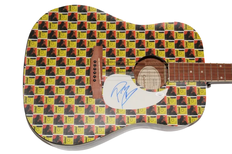 POST MALONE SIGNED AUTOGRAPH CUSTOM GIBSON EPIPHONE ACOUSTIC GUITAR JSA COA