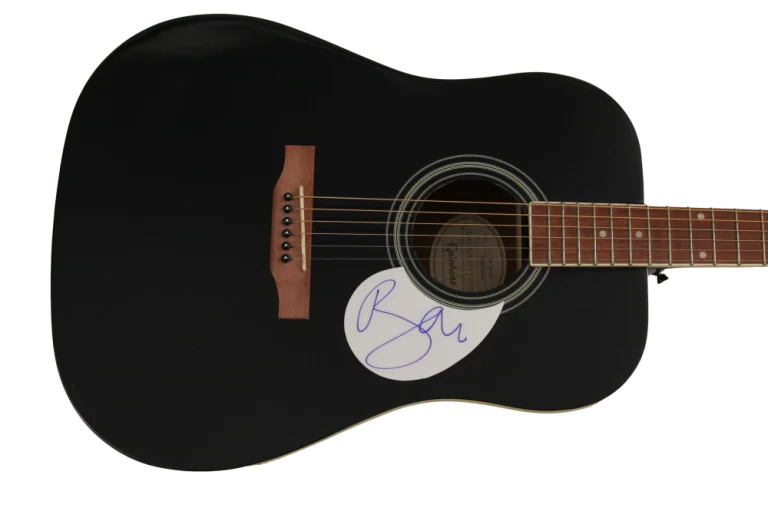 BONO U2 SIGNED AUTOGRAPH GIBSON EPIPHONE ACOUSTIC GUITAR WAR VERY RARE! JSA COA