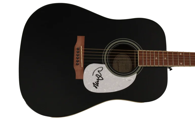 MIKE GORDON SIGNED AUTOGRAPH GIBSON EPIPHONE ACOUSTIC GUITAR - PHISH w/ JSA COA