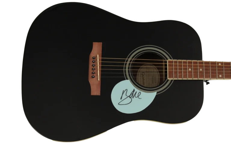 BONO U2 SIGNED AUTOGRAPH GIBSON EPIPHONE ACOUSTIC GUITAR VERY RARE! W/ JSA COA