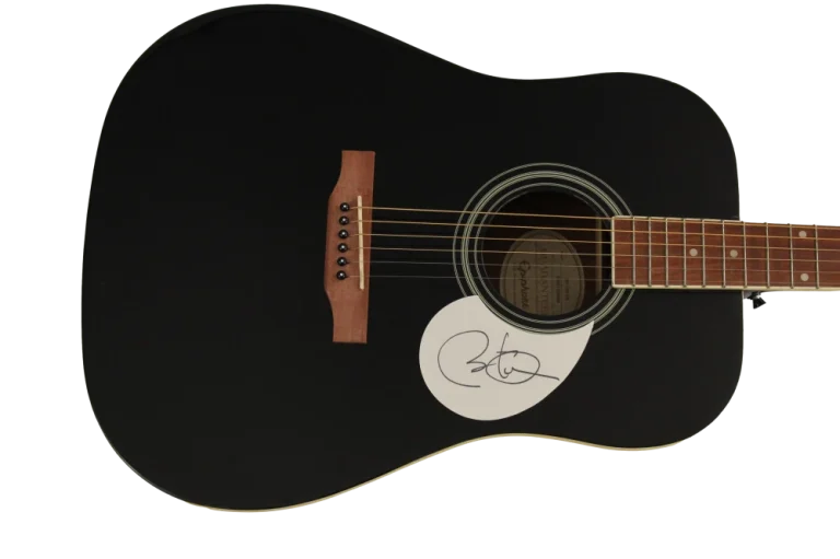 PRESIDENT BARACK OBAMA SIGNED AUTOGRAPH GIBSON EPIPHONE ACOUSTIC GUITAR JSA COA