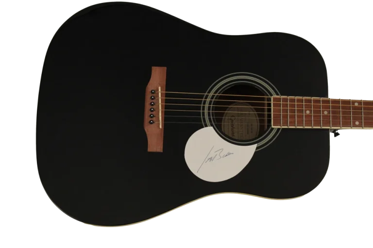 PRESIDENT JOE BIDEN SIGNED AUTOGRAPH GIBSON EPIPHONE ACOUSTIC GUITAR 1/1 JSA COA