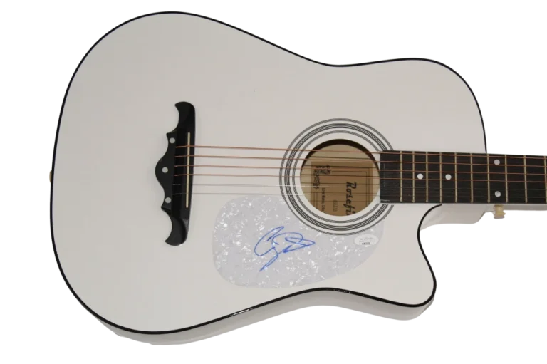 COLE SWINDELL SIGNED AUTOGRAPH FULL SIZE ACOUSTIC GUITAR - ALL OF IT W/ JSA COA