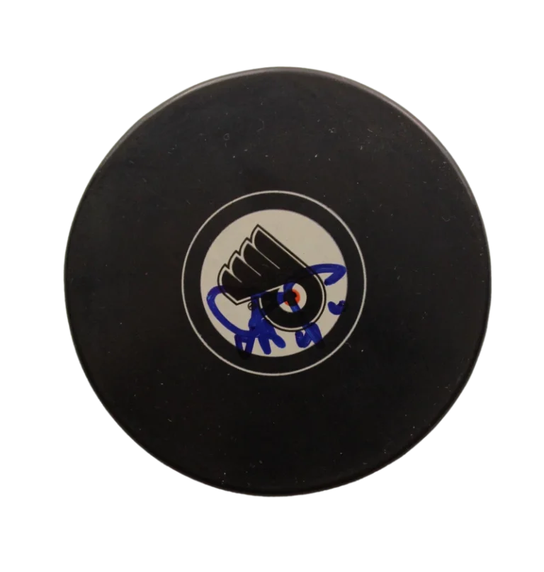 TREY ANASTASIO SIGNED AUTOGRAPH PHILADELPHIA FLYERS HOCKEY PUCK - PHISH JSA COA