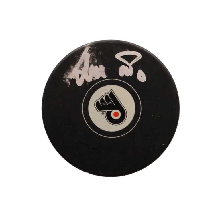 TREY ANASTASIO SIGNED AUTOGRAPH PHILADELPHIA FLYERS HOCKEY PUCK PHISH JSA COA