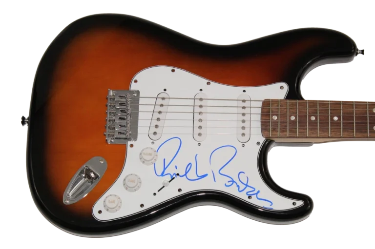 RICHARD BRANSON SIGNED AUTOGRAPH FENDER ELECTRIC GUITAR - VIGRIN GALACTIC JSA