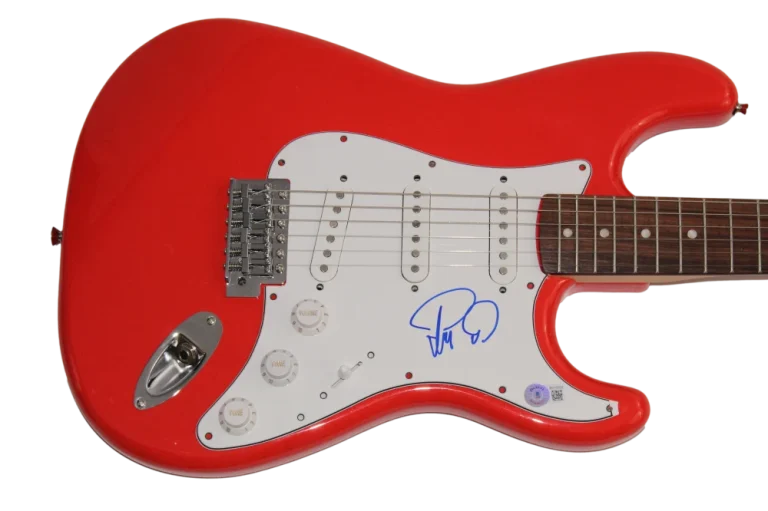 TREY ANASTASIO SIGNED AUTOGRAPH FENDER ELECTRIC GUITAR - PHISH BECKETT COA