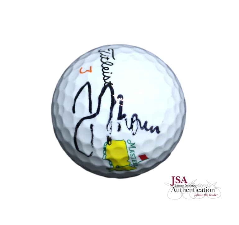 JUSTIN THOMAS SIGNED AUTOGRAPH AUGUSTA MASTERS LOGO GOLF BALL VERY RARE! JSA COA