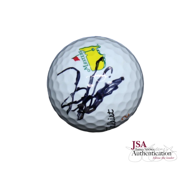 HIDEKI MATSUYAMA SIGNED AUTOGRAPH AUGUSTA MASTERS LOGO GOLF BALL RARE! JSA COA