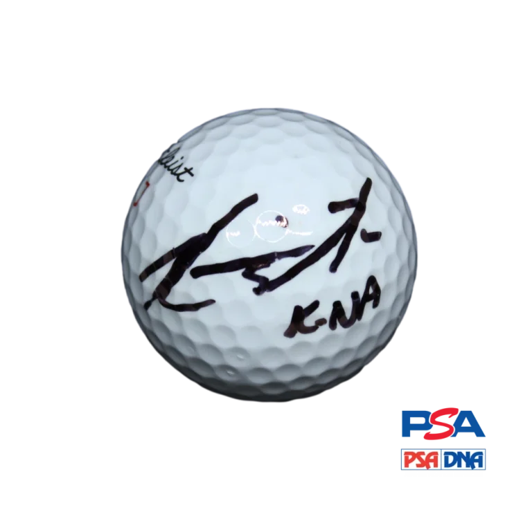 KEVIN NA SIGNED AUTOGRAPH GOLF BALL - PGA TOUR CHAMPION, LIV GOLF W/ PSA COA