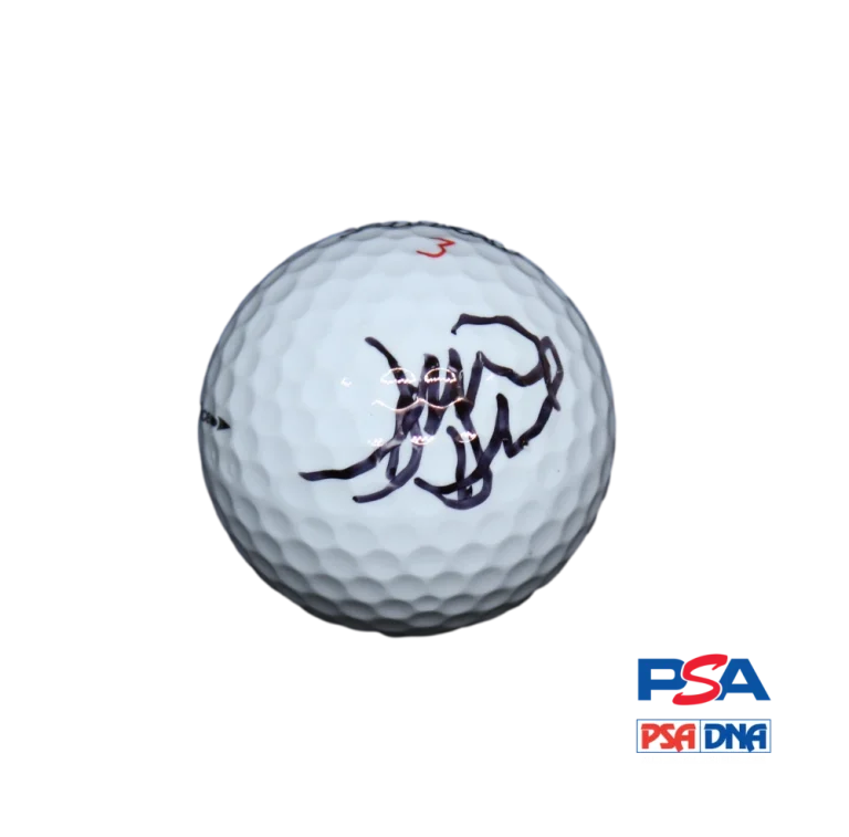 DAVID DUVAL SIGNED AUTOGRAPH GOLF BALL - 2001 BRITISH OPEN CHAMPION - PSA COA
