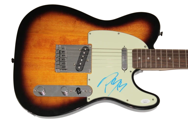 POST MALONE SIGNED AUTOGRAPH FENDER TELECASTER GUITAR - BEERBONGS & BENTLEYS JSA