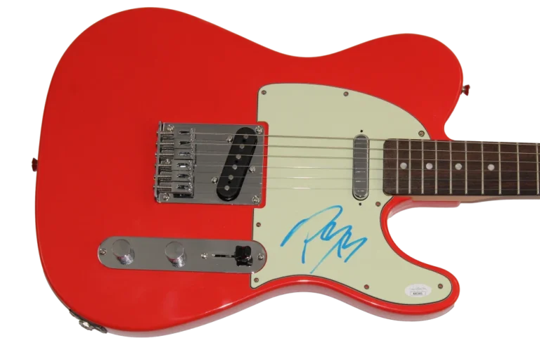 POST MALONE SIGNED AUTOGRAPH FENDER TELECASTER GUITAR - HOLLYWOOD'S BLEEDING JSA