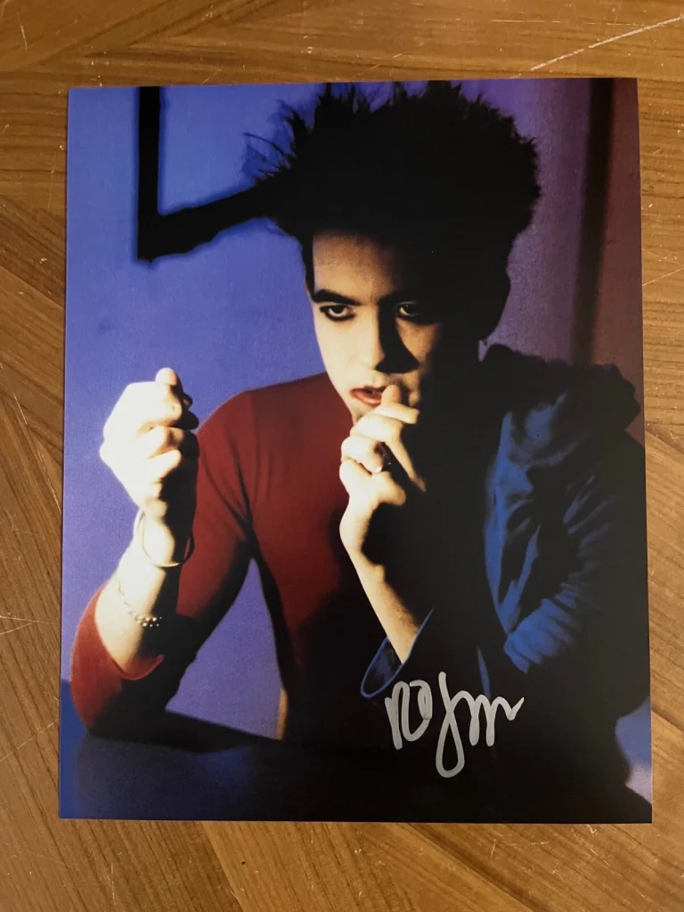 * ROBERT SMITH * signed 11x14 photo * THE CURE  * 4