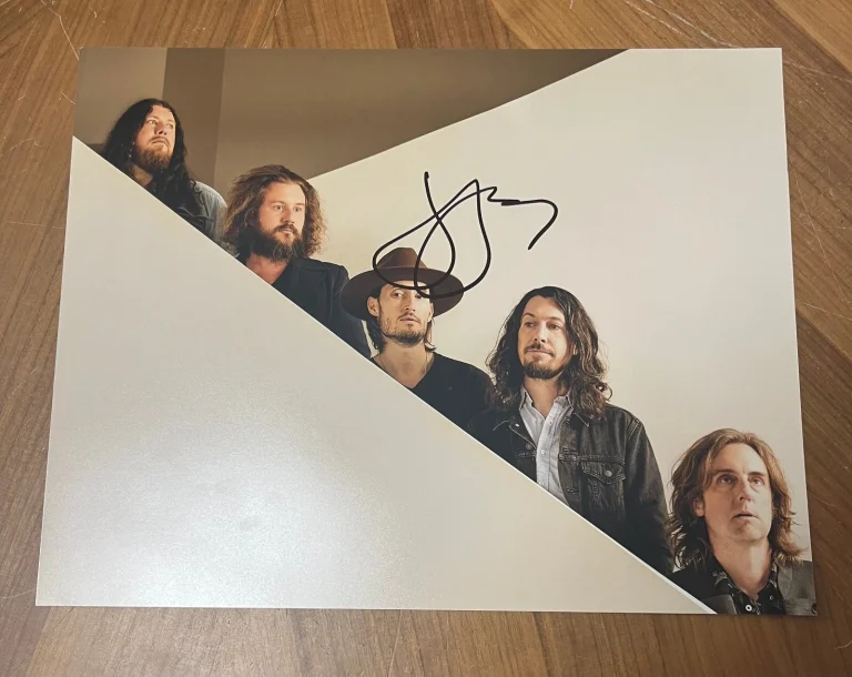 * JIM JAMES * signed 11x14 photo * MY MORNING JACKET * 1