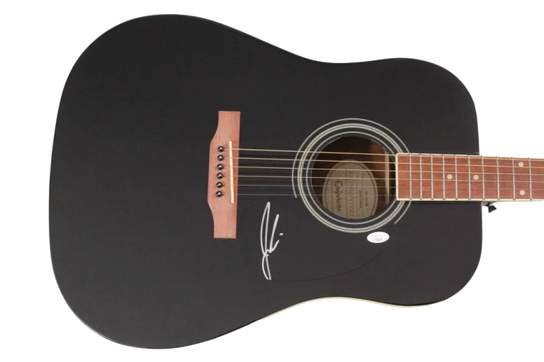 Jon Pardi Signed Autograph Full Size Gibson Epiphone Guitar w/ JSA COA