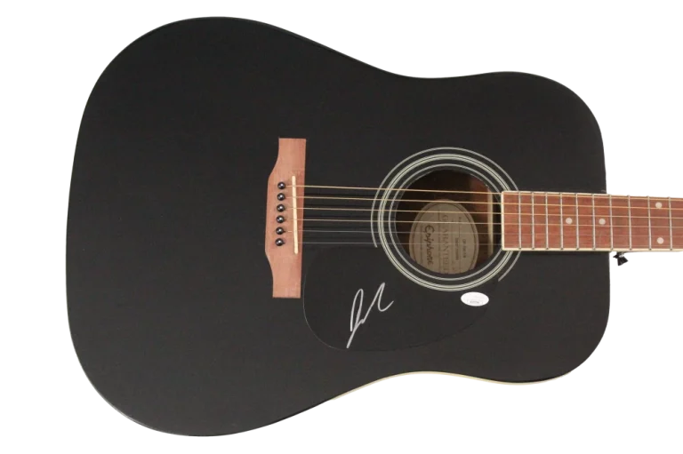 Johnny Rzeznik Goo Goo Dolls Signed Autograph Gibson Epiphone Guitar w/ JSA