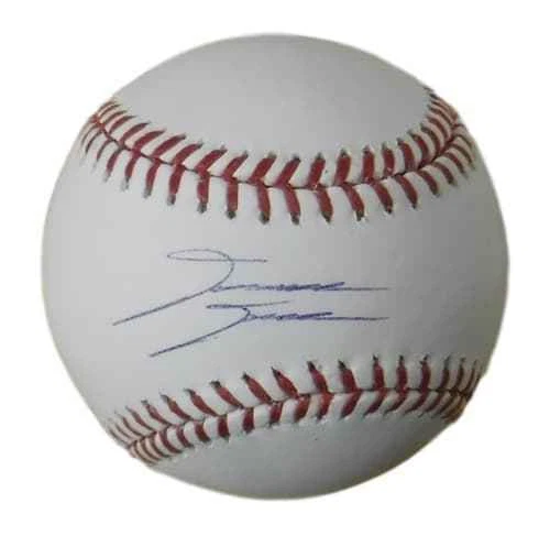 David Dahl Autographed/Signed Colorado Rockies OML Baseball JSA 16879