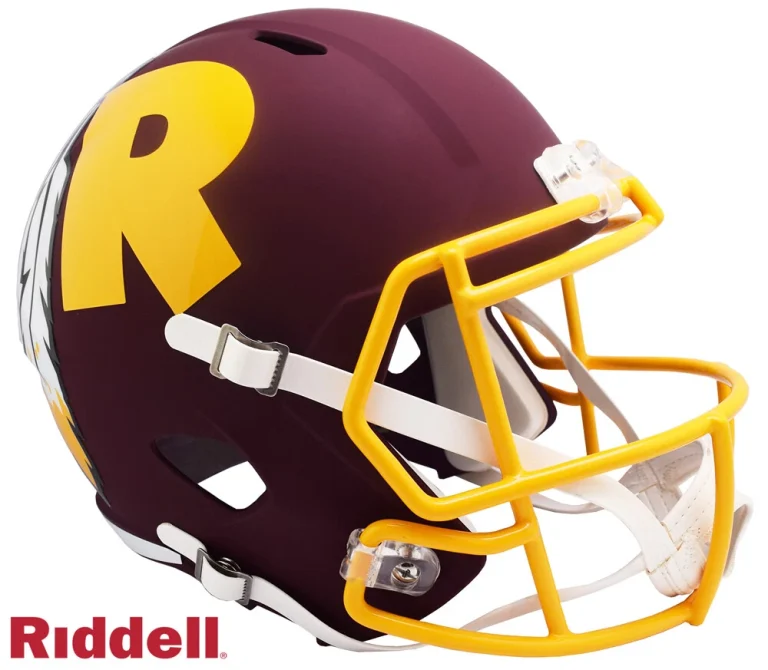 Washington Redskins Full Size AMP Speed Replica Helmet New In Box 10454