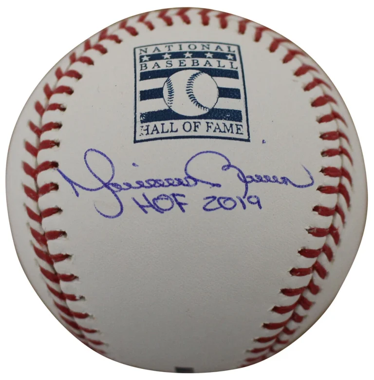 Mariano Rivera Signed New York Yankees Hall Of Fame OML Baseball BAS 25904