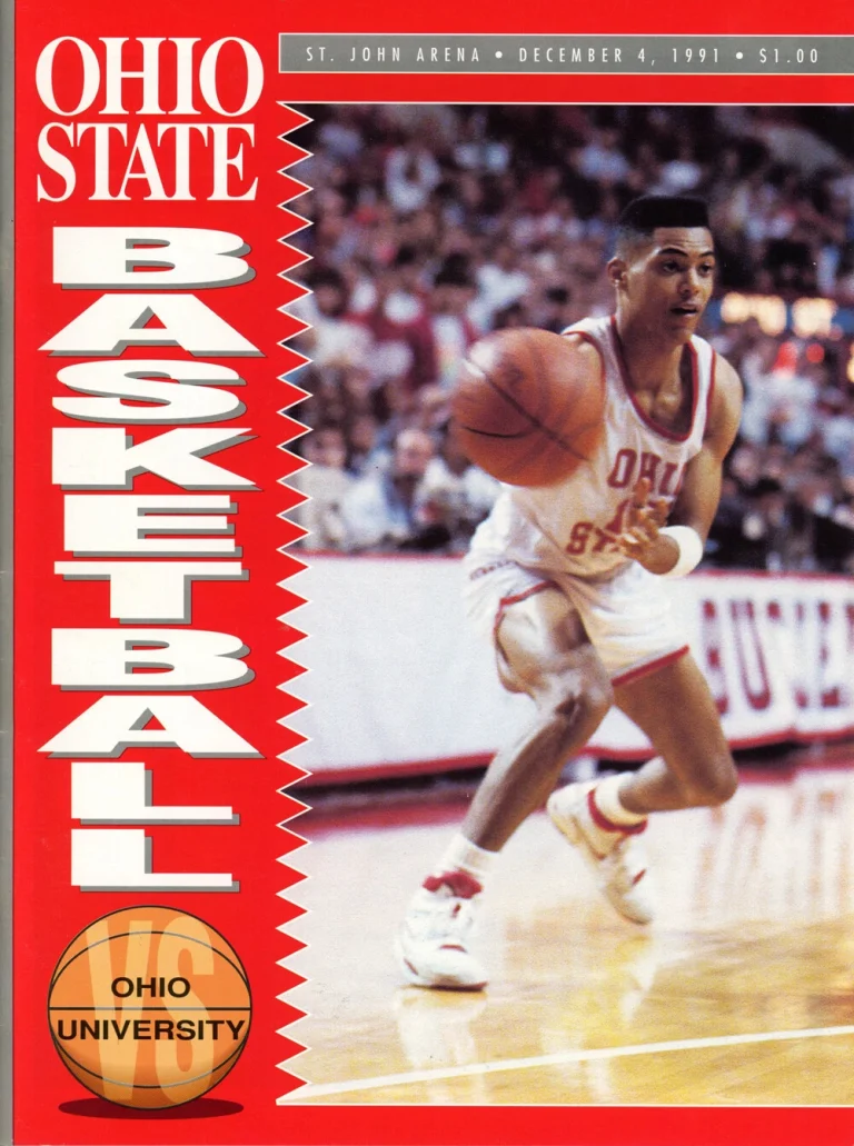 Ohio State Buckeyes vs Ohio Bobcats 12/4/1991 Program 38370