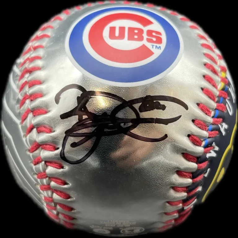 Ryan Dempster Chicago Cubs & Milwaukee Brewers Signed Baseball MLB PSA