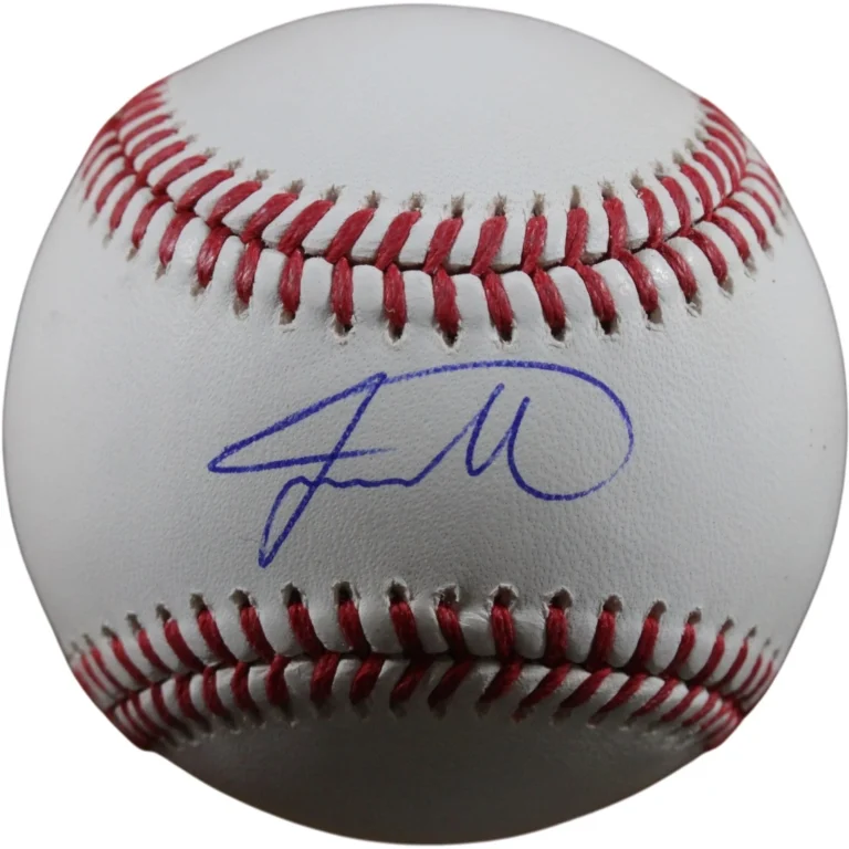 Jackson Merrill Autographed San Diego Padres OML Baseball Beckett 56309