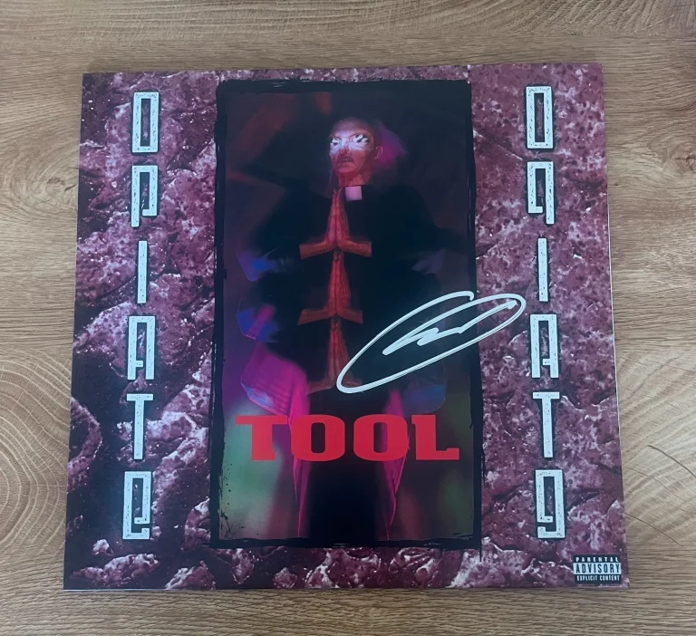 * PAUL D'AMOUR * signed vinyl album * OPIATE * TOOL * COA