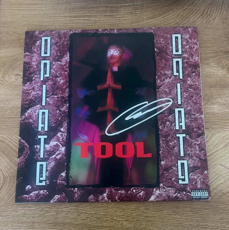 * PAUL D'AMOUR * signed vinyl album * OPIATE * TOOL * COA