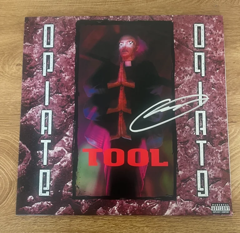 * PAUL D'AMOUR * signed vinyl album * OPIATE * TOOL * COA