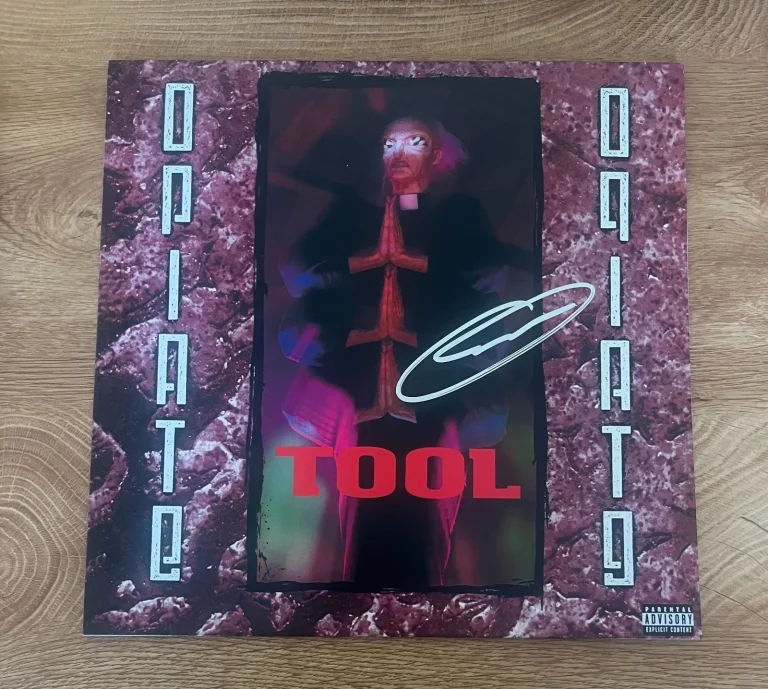 * PAUL D'AMOUR * signed vinyl album * OPIATE * TOOL * COA