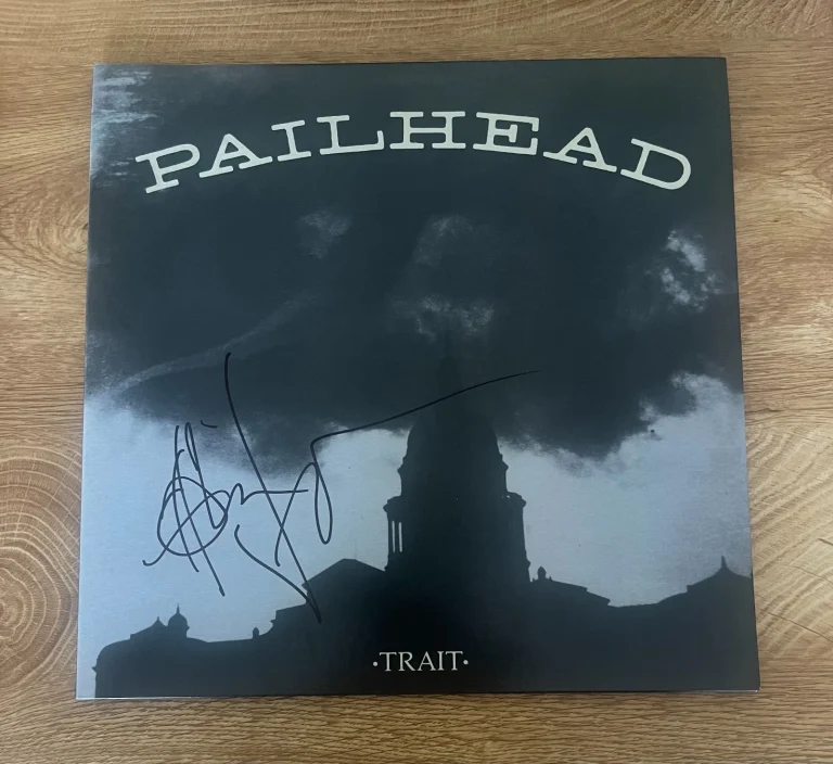 * AL JOURGENSEN * signed vinyl album * PAILHEAD * TRAIT * COA