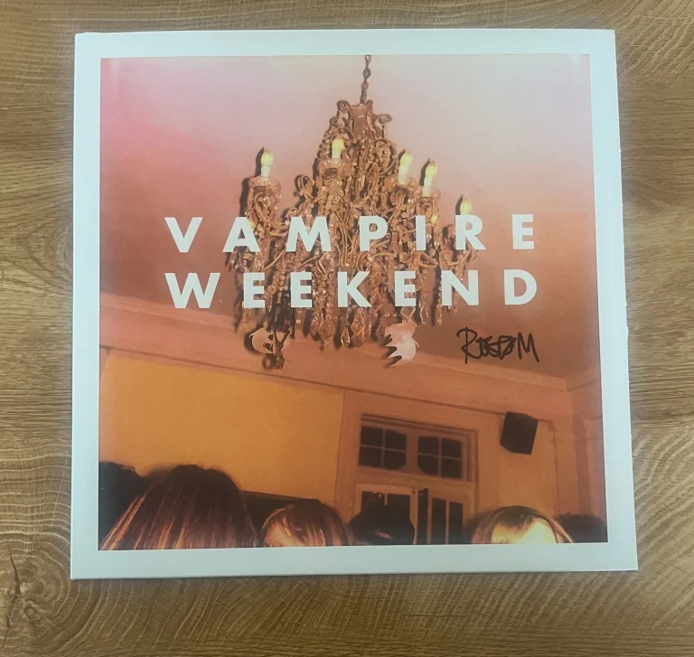 * ROSTAM BATMANGLIJ * signed vinyl album * VAMPIRE WEEKEND * COA *