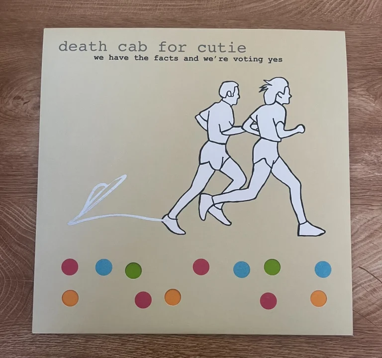 * DEATH CAB FOR CUTIE * signed album * WE HAVE THE FACTS * BEN GIBBARD