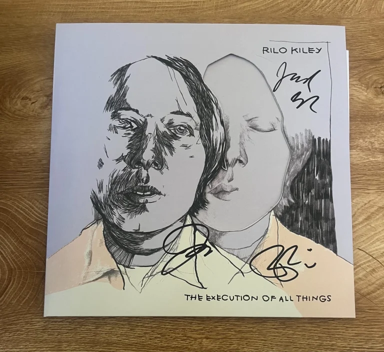 * RILO KILEY * signed vinyl album * THE EXECUTION OF ALL THINGS * COA