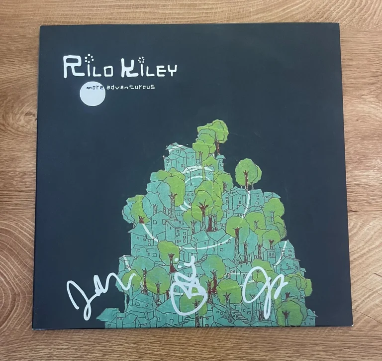 * RILO KILEY * signed vinyl album * MORE ADVENTUROUS * COA