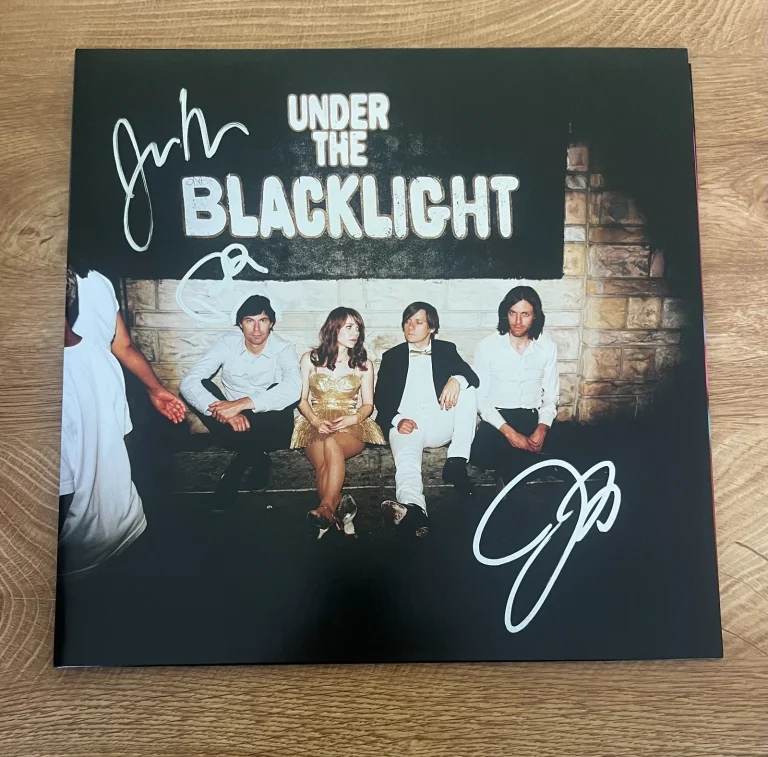 * RILO KILEY * signed vinyl album * UNDER THE BLACKLIGHT * COA
