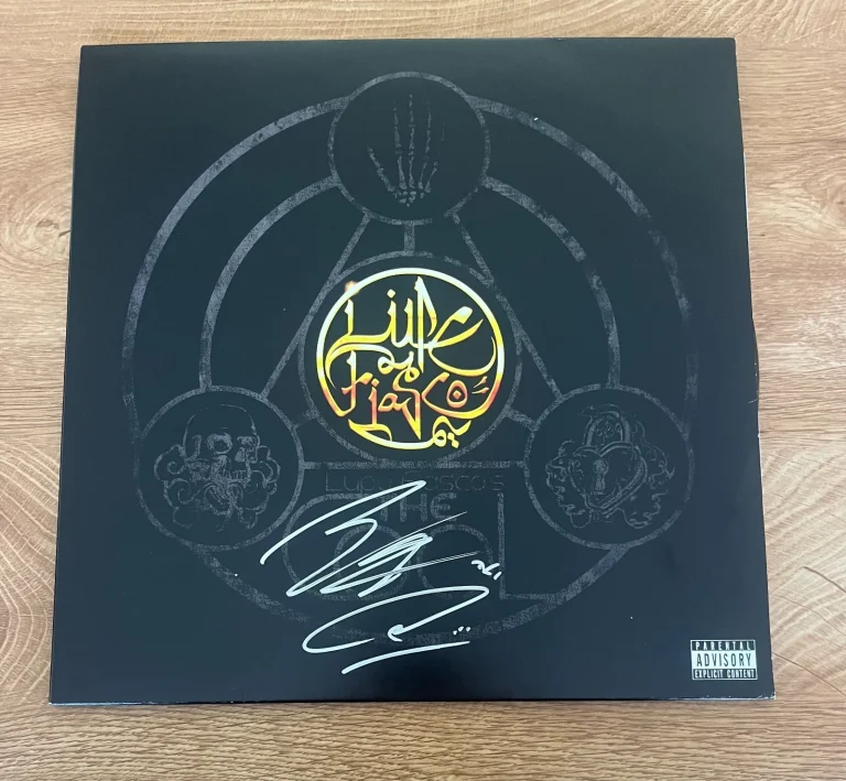 * LUPE FIASCO * signed vinyl album * THE COOL BLACK ICE * COA *