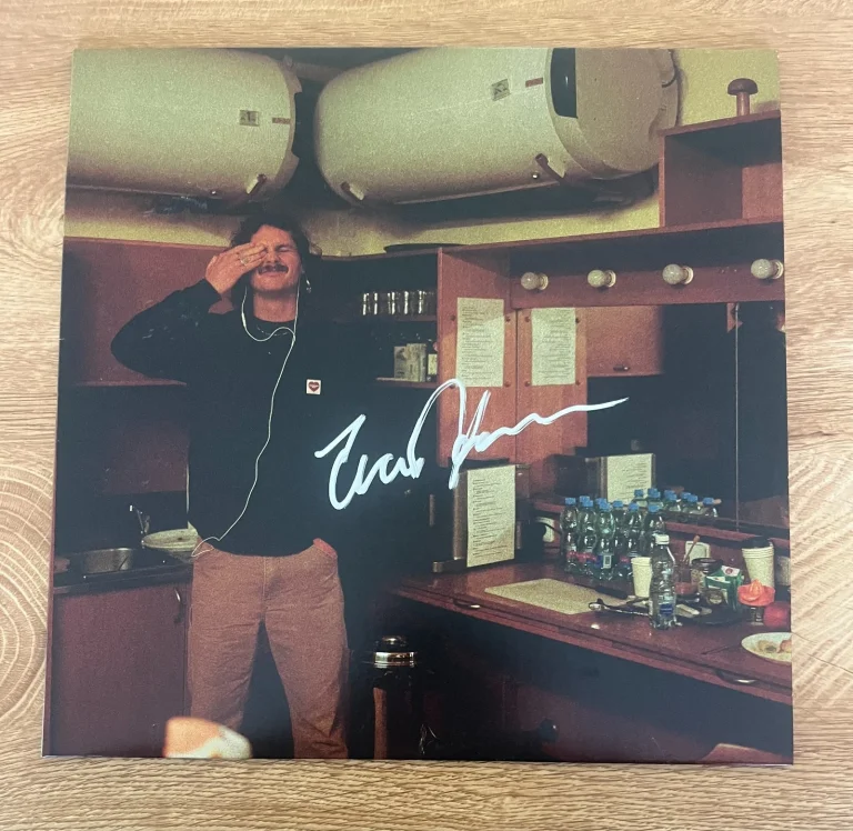 * EVAN HONER * signed vinyl album * HALFWAY * COA *