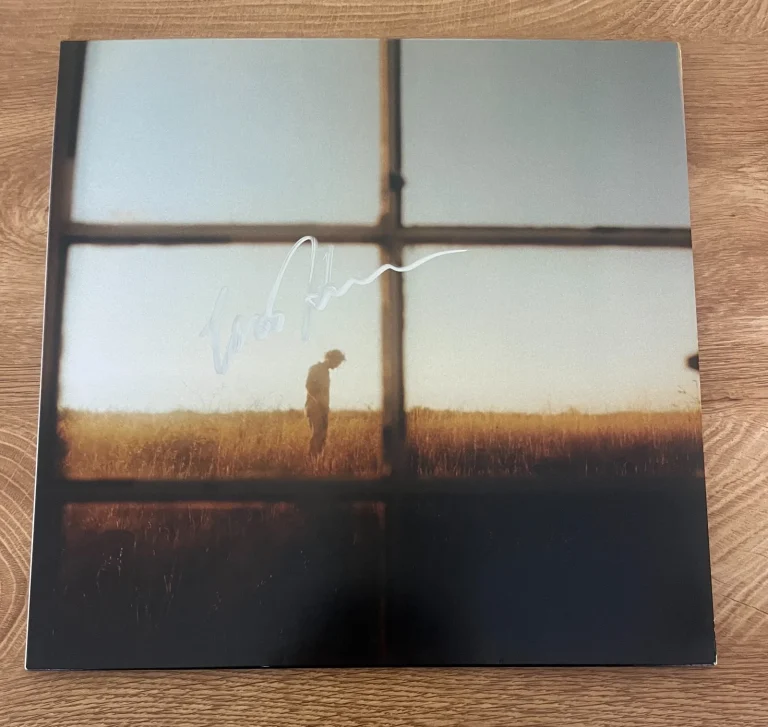 * EVAN HONER * signed vinyl album * FIGHTING FOR * COA *