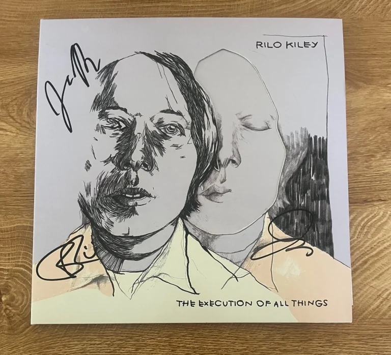 * RILO KILEY * signed vinyl album * THE EXECUTION OF ALL THINGS * COA