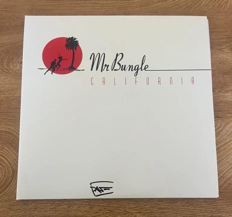 * MIKE PATTON * signed album * MR BUNGLE * CALIFORNIA * COA *