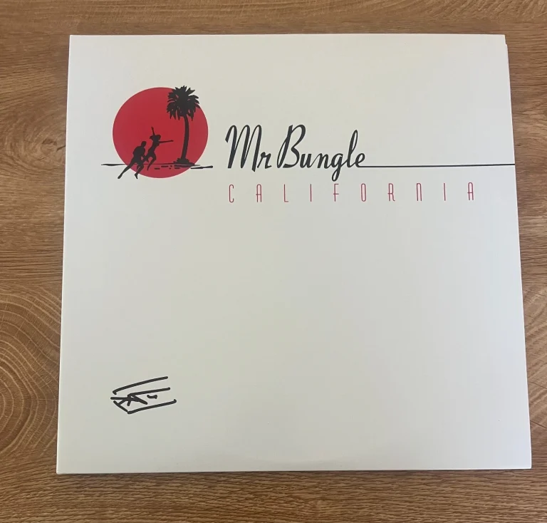 * MIKE PATTON * signed album * MR BUNGLE * CALIFORNIA * COA *