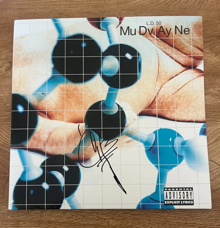 * CHAD GRAY * signed vinyl album * MUDVAYNE * L.D. 50 * COA *