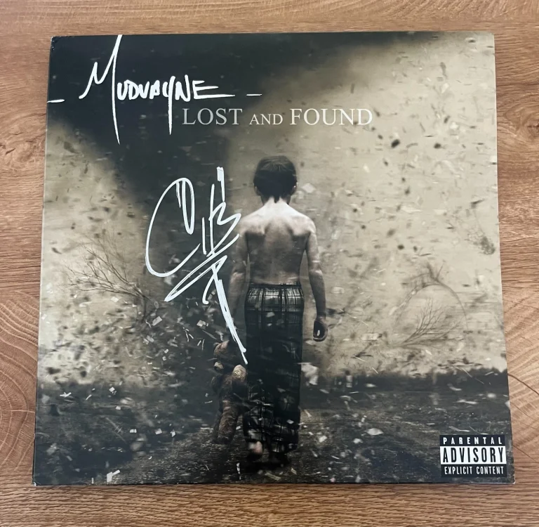 * CHAD GRAY * signed vinyl album * MUDVAYNE * LOST AND FOUND * COA *