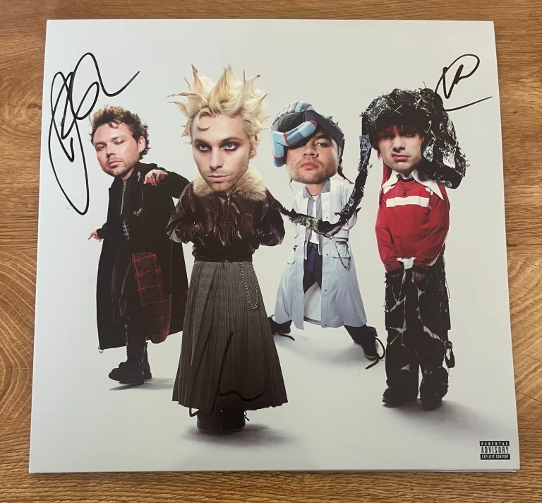 * 5 SECONDS OF SUMMER * signed vinyl album * EVERYONE'S A STAR * COA *