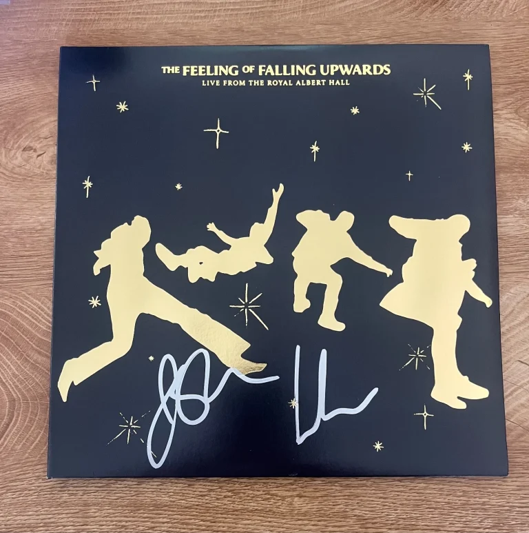 * 5 SECONDS OF SUMMER * signed vinyl album * THE FEELING OF FALLING UPWARDS *