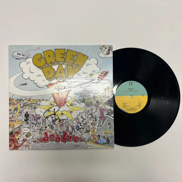 Billie Joe Armstrong Signed Dookie Vinyl Album PSA Autographed Green Day